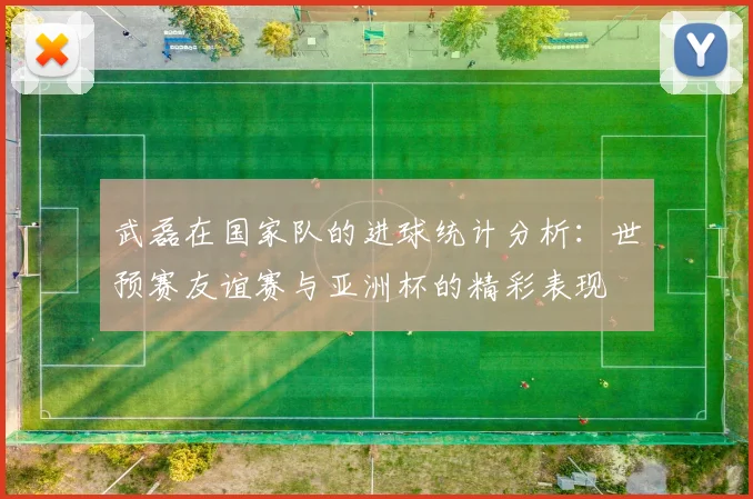 武磊在国家队的进球统计分析：世预赛友谊赛与亚洲杯的精彩表现